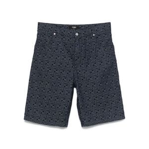 Fendi Men `Ff` Denim Shorts